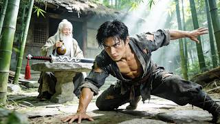 Chico abandonado aprende verdadero arte marcial de un monje, el más fuerte en kung fu tras 8 años!