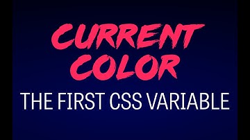 Front End Center — Current Color: The First CSS Variable