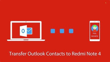 Sync Outlook Contacts to Xiaomi Redmi Note 4