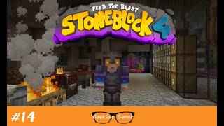 StoneBlock 4 Episode 14 | New Base Design and more AE2