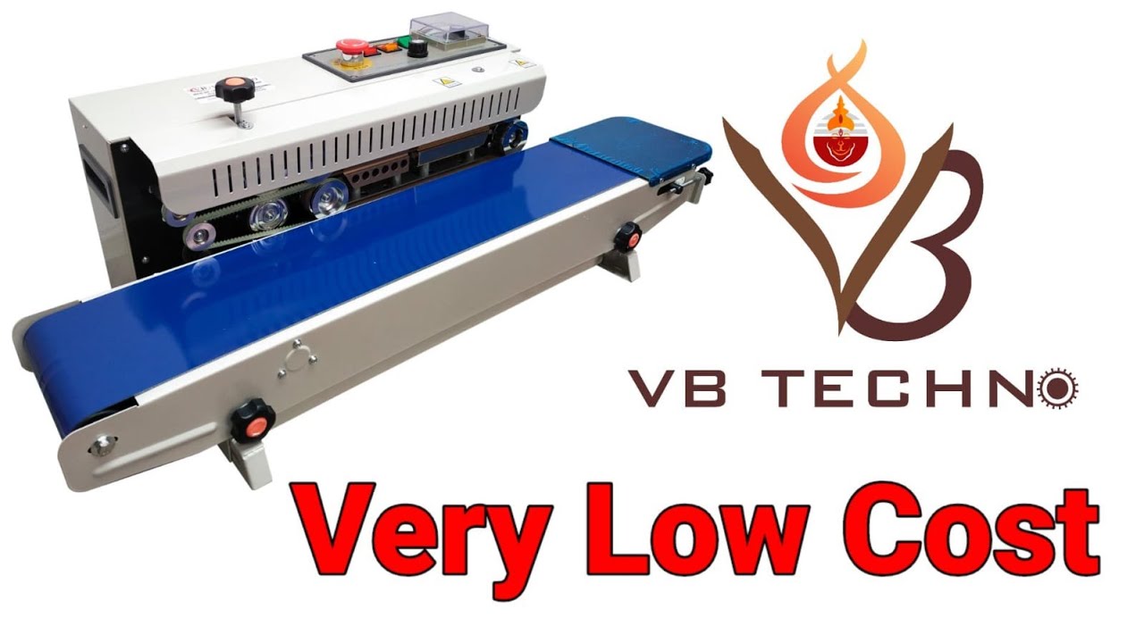 Pouch Sealing Machine Continuous Band Sealer Machine Band Sealer