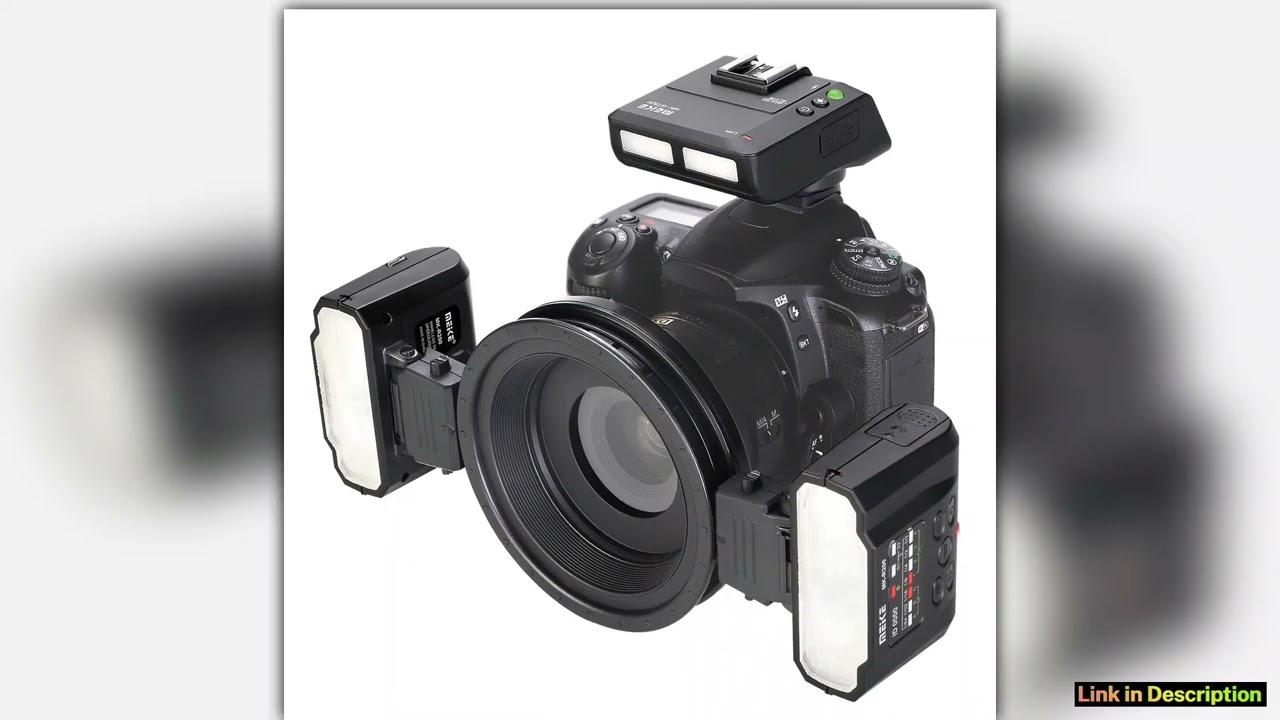 Meike MKMT24 Macro Twin Lite Speedlight Flash for Canon SonyNikon Cameras Everyday Edition