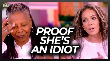 The Moment ‘The View’s’ Whoopi Goldberg Realized How Dumb Sunny Hostin Is