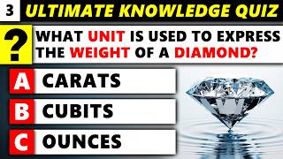 Can You Pass The Ultimate General Knowledge Quiz? (Ultimate Knowledge Quiz 3) screenshot 1