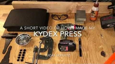 Building my Kydex Press