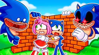 SONIC e AMY CONSTROEM para SOBREVIVER de MONSTROS!