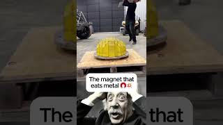 ⚡ A magnet so strong it pulls in anything metallic