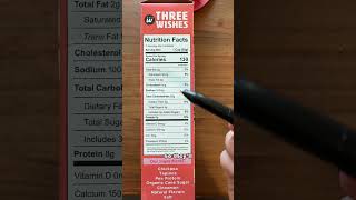 How to read a nutrition label 📖 #nutrition #nutritionfacts #nutritiontips #howto #educational #fyp