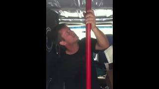 Trey from advanced collision repair fixing the q93 van