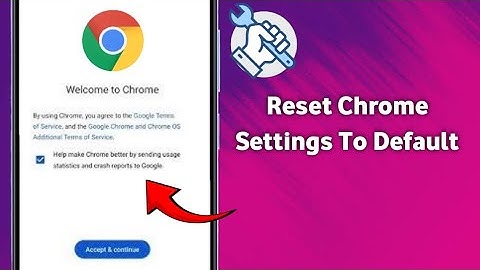 How To Reset Chrome Settings To Default On Android . Full Guide (2025)