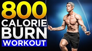 800 Calorie Burn At Home Jump Rope Workout
