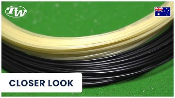 Tennis Only VLOG: Tennis Strings Explained (learn about materials, gauges, advantages & more!) 🇦🇺 🎾