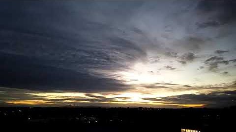 Sunrise Timelapse on a Cloudy Morning | Hamilton New Zealand | christinevlogs
