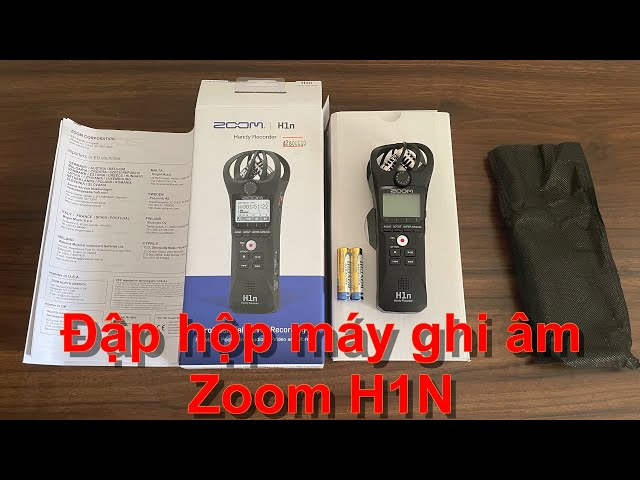 Review Máy ghi âm Zoom H1N - Cách sử dụng cơ bản (2023)