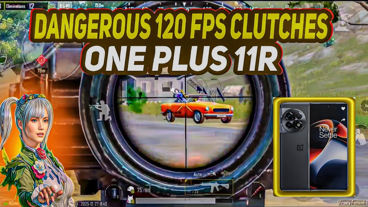 “They Heard My Footsteps… Then Silence 🔥 OnePlus 11R 120FPS”