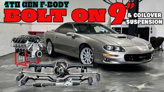 GRIPPED UP! 2002 Camaro SS Detroit Speed 9 & QA1 Coilover Install