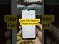 oppo a5s frp bypass Google account unlock