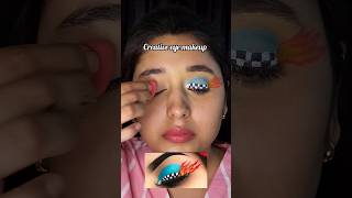 fire eye makeup creative #eyemakeup #creative #youtube #shorts