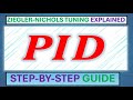 Design P, PI, & PID Controllers in SIMULINK Using Ziegler–Nichols Tuning Technique.