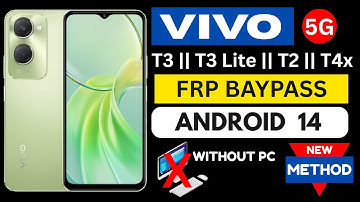 Vivo T3/ T3 Lite 5G : Google Account Baypass / FRP Bypass - 100% Working Method 2025  (Without Pc)