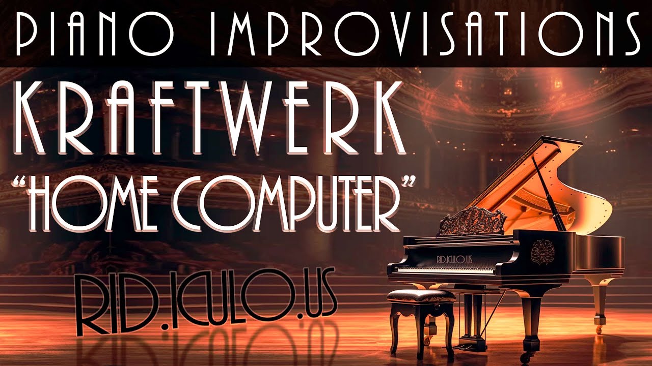 Improvision Computer Kraftwerk - Home Computer - Piano Improvisation - YouTube