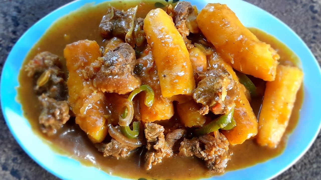 Jinsi ya kupika ndizi nyama laini bila kuvurugika//plantains