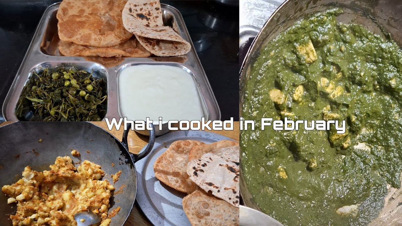What i cooked in February: Food diary 🥗🍛