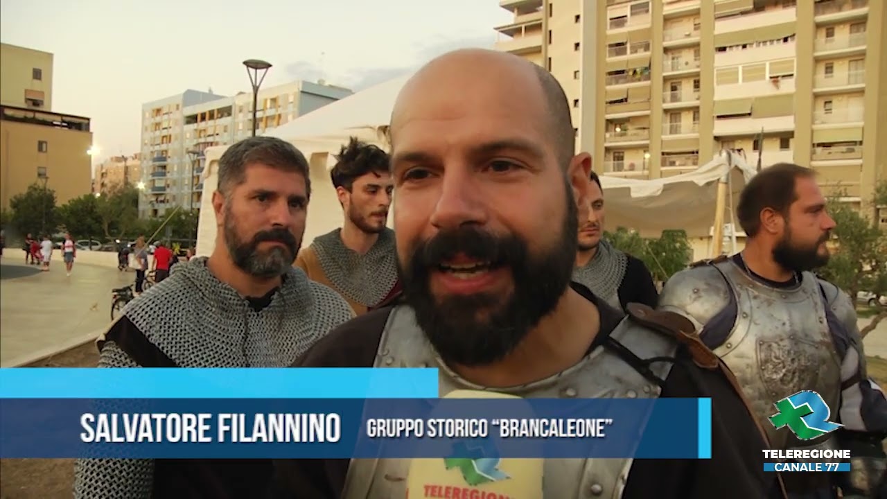 BARLETTA DISFIDA, L’ACCAMPAMENTO MEDIEVALE A PARCO DELL’UMANITA’ TG Teleregione 06 09 2023