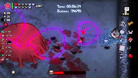 The Binding of isaac AFTERBIRTH: Insane run + Hush kill