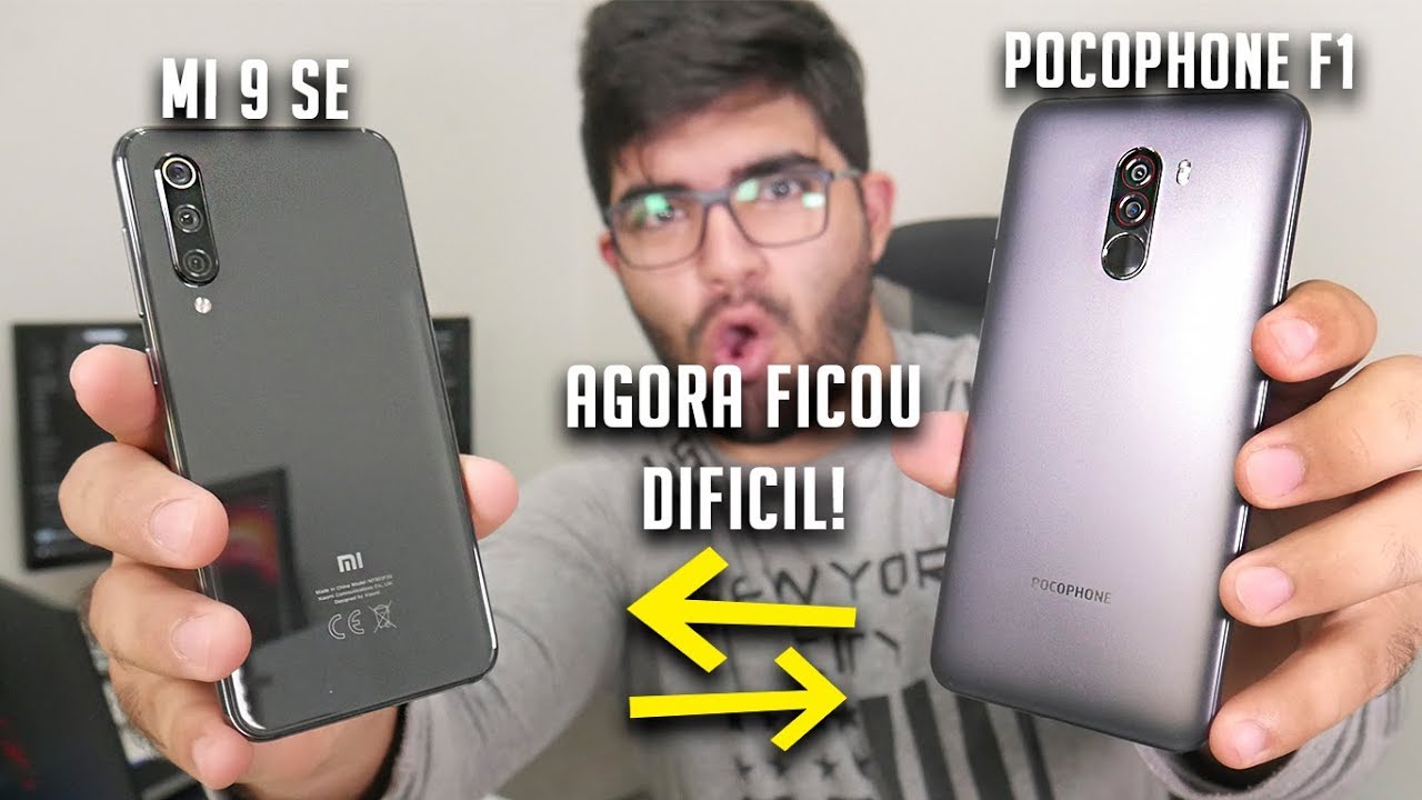 Xiaomi Mi 9 SE ou Pocophone F1, qual é o melhor pra você comprar? | Comparativo