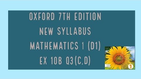 Basic Geometry Exercise 10 b Q3 (c,d) NSM1 (D1)|Study Room