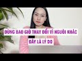 Đừng bao giờ thay đổi vì người khác