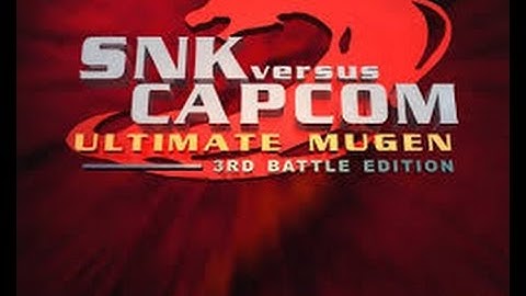 Capcom VS SNK 3 Mugen Edition