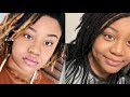 Coloring/Dyeing Locs from Blonde to Jet Black — Beginner Friendly