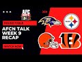 AFC North Talk || Week 9 Recap || The North imposes its dominance