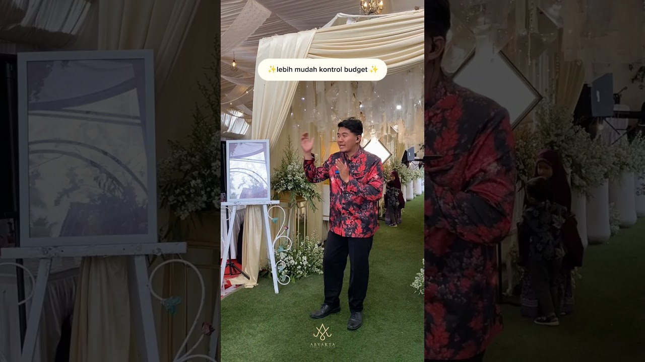 Ini nih untungnya pake WO di pernikahan!! 