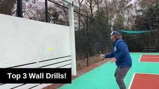 3 Wall Drills to Improve Your Net Game!