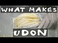 Online class: what makes udon noodes: ingredients, equipment, production and cooking methods
