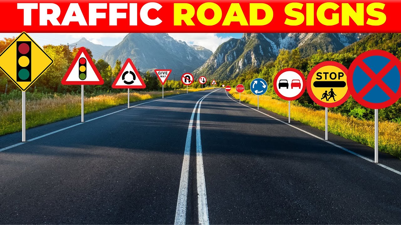Top 40 UK Road Signs for Driving Test | Traffic Signs Explained for Theory Test