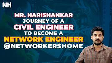 Journey of a Civil Engineer to become a Network Engineer | Placement Success Story #networkershome