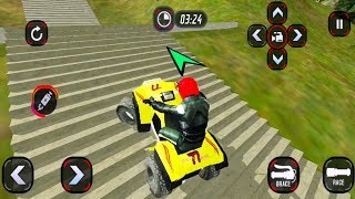ATV Quad Bike Simulator : Offroad Stunt Game - Stay on the Track | ATV BIKE GAMES screenshot 2