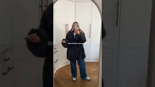 Snag the Grey Faux Fur Coat While in Stock! #fauxfurcoat #greycoat #cosycoat