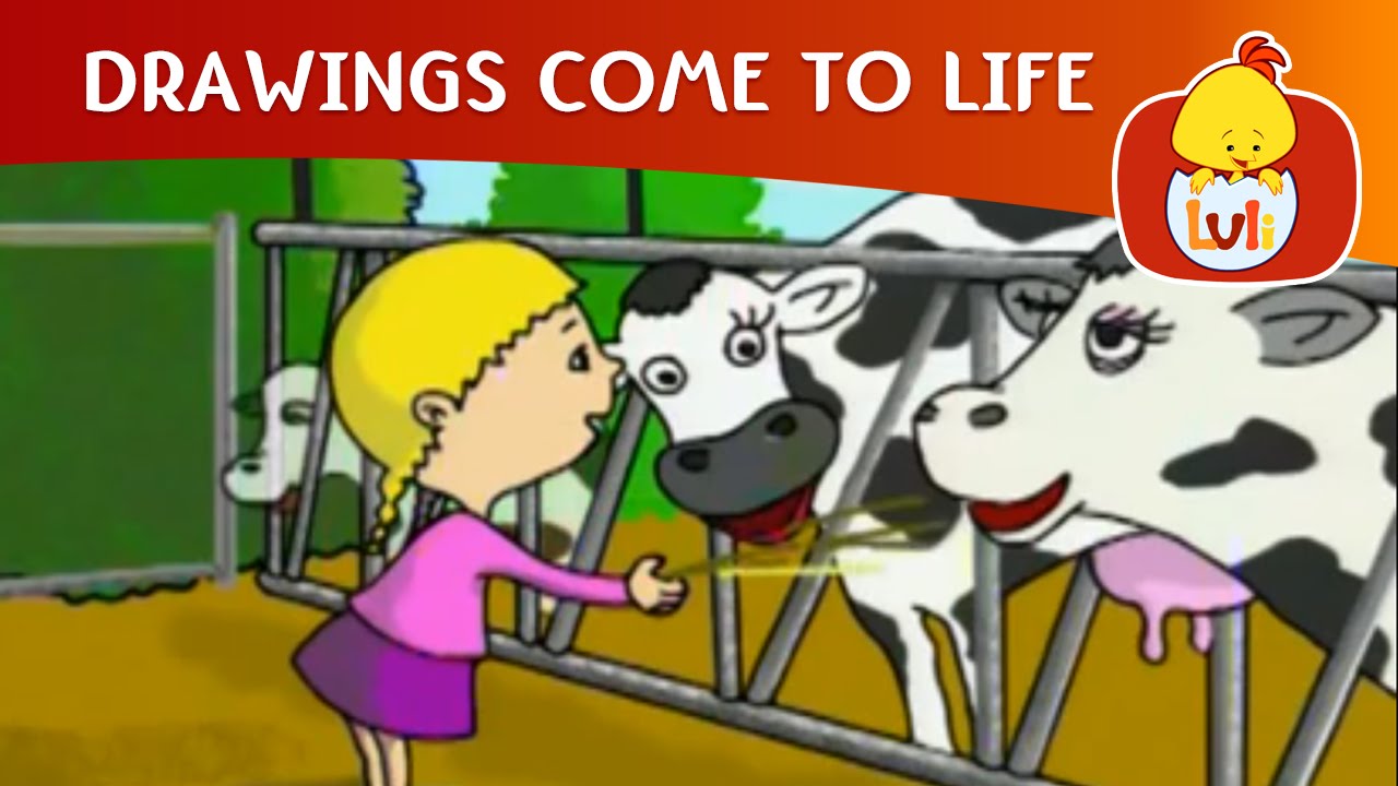 Drawings Come to Life | Cartoon for Children - Luli TV - YouTube