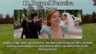 Portuguese Heroines | PERSONAL RANKING