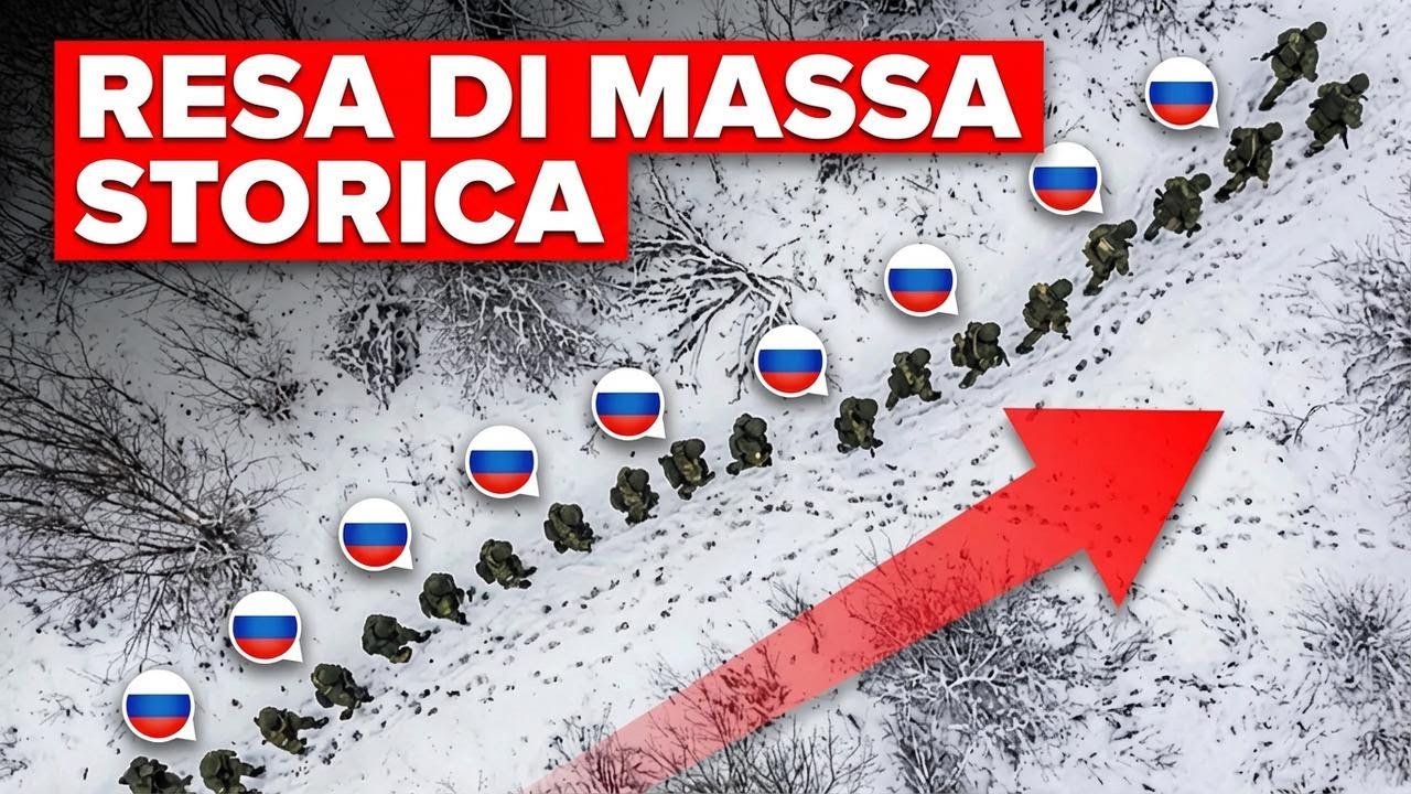 La più grande resa di truppe della storia moderna... La guerra di Putin è finita