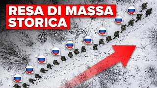 La più grande resa di truppe della storia moderna... La guerra di Putin è finita