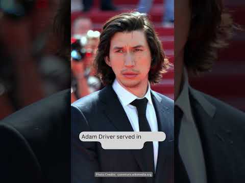 Adam Driver served