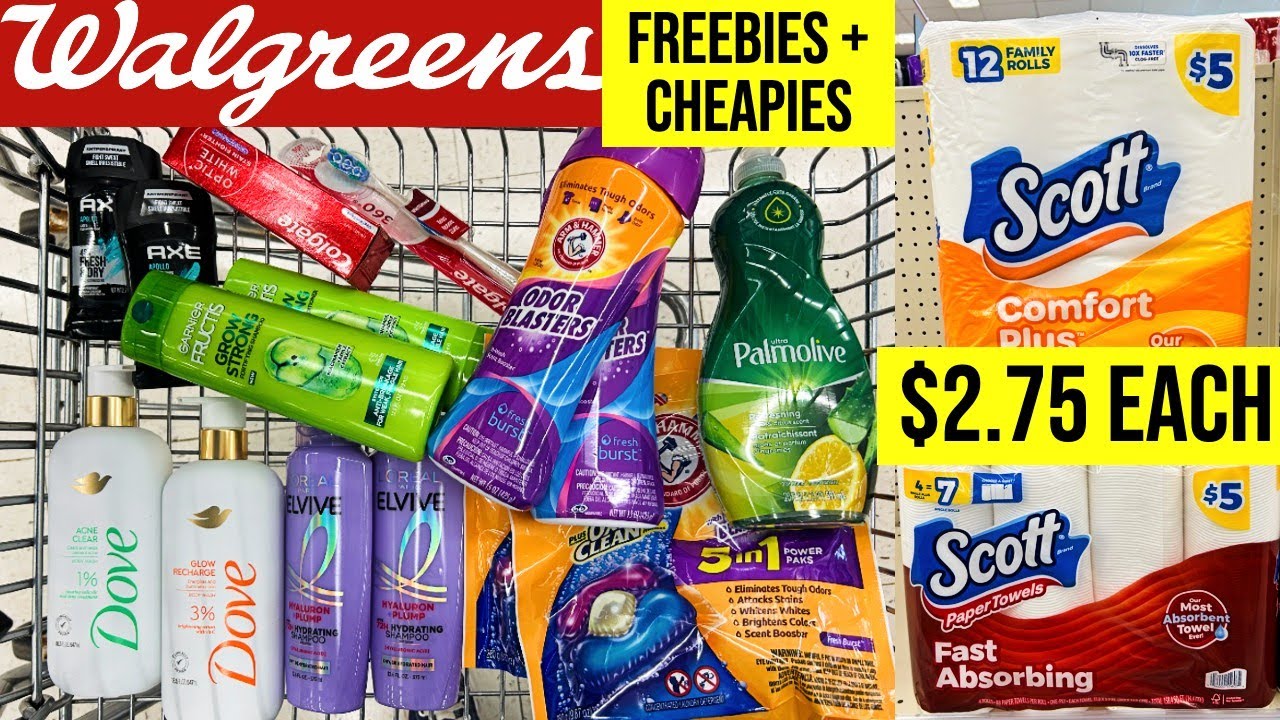 Walgreens SUPER SUNDAY FREEBIES + CHEAPIES! RUNNN!