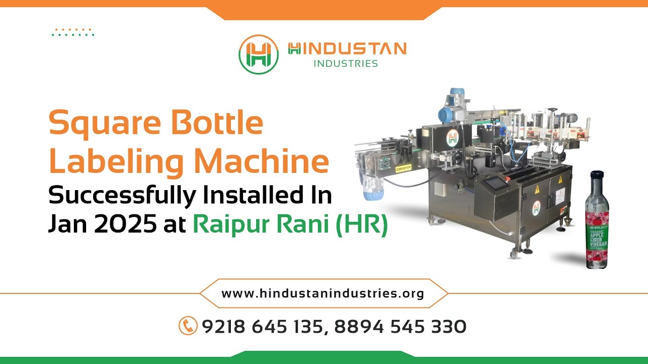 Bold Fit Organic Apple Cider Vinegar Labeling Machine