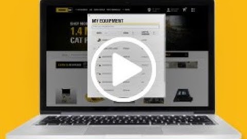How to use My Equipment Feature on parts.cat.com